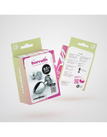 BOREALIS PLUG ANAL MÉDIO COM LED CRUSHIOUS