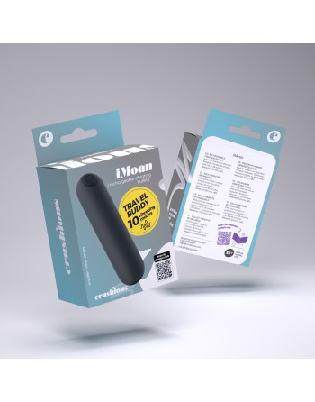 IMOAN BALA VIBRADORA RECARGABLE NEGRA CRUSHIOUS