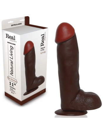 PENE REALÍSTICO REAL RAPTURE SKY EMOTION 11'' NEGRO