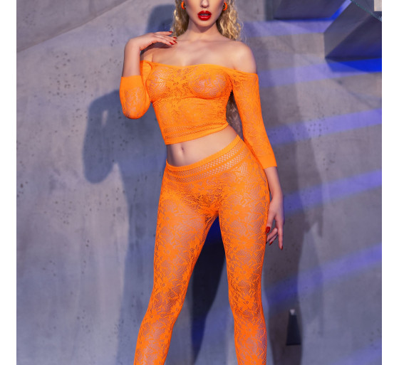 CONJUNTO CR-4661 LARANJA CHILIROSE