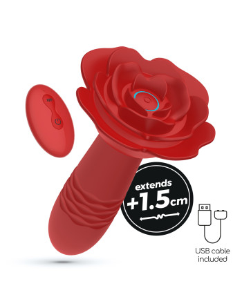 ROMEO PLUG ANAL COM MOVIMENTO VAI-VEM E CONTROLO REMOTO CRUSHIOUS