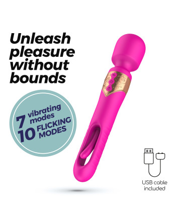 BIG BEN MASAJEADOR DOBLE CON OSCILACIÓN CRUSHIOUS