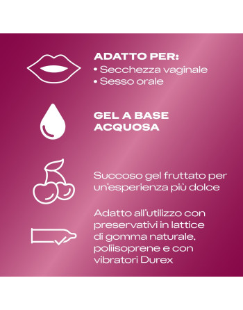 LUBRIFICANTE CEREJA DUREX® PLAY 50ML