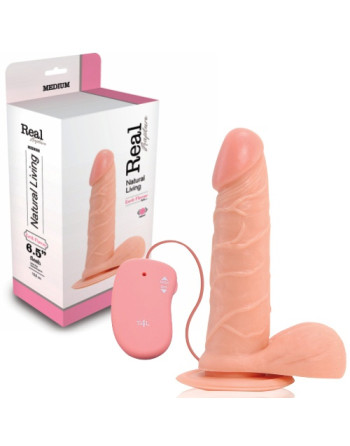 VIBRADOR REALÍSTICO REAL RAPTURE EARTH FLAVOUR 6.5'' BLANCO