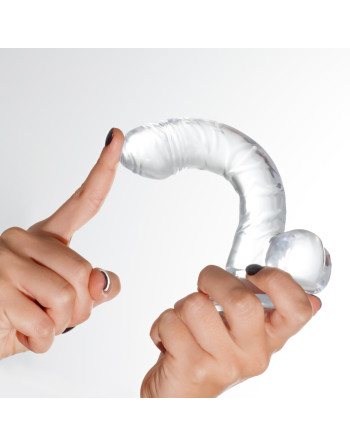 HUDINI DILDO ANAL JELLY TRANSPARENTE CRUSHIOUS