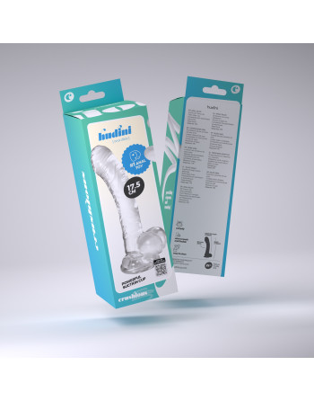 HUDINI DILDO ANAL JELLY TRANSPARENTE CRUSHIOUS