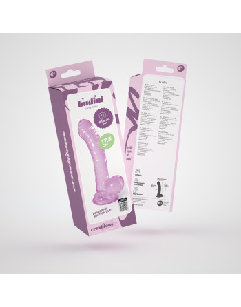 HUDINI DILDO ANAL JELLY ROXO CRUSHIOUS