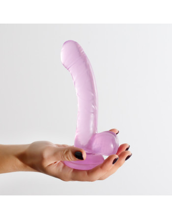 HUDINI DILDO ANAL JELLY MORADO CRUSHIOUS