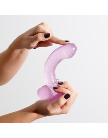 HUDINI DILDO ANAL JELLY ROXO CRUSHIOUS