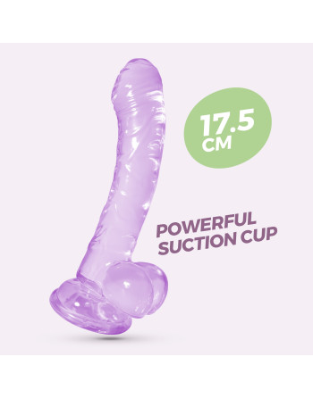 HUDINI DILDO ANAL JELLY MORADO CRUSHIOUS