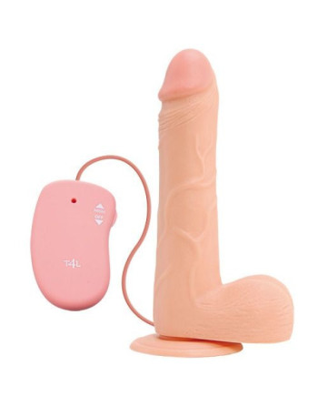 VIBRADOR REALÍSTICO REAL RAPTURE FIRE PASSION 9'' BLANCO