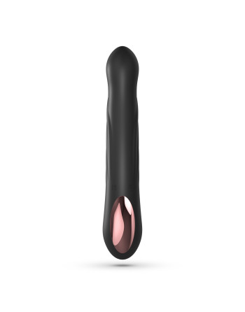 LAPIN VIBRADOR CONEJO RECARGABLE CON EMPUJE NEGRO CRUSHIOUS