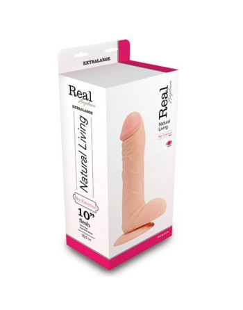 VIBRADOR REALÍSTICO REAL RAPTURE SKY EMOTION 10'' BLANCO