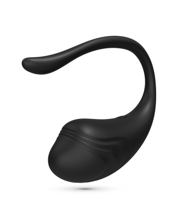 OVO VIBRATÓRIO RECARREGÁVEL COM COMANDO TAMAGO CRUSHIOUS PRETO