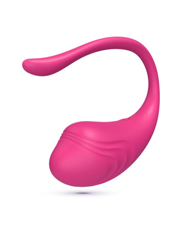 OVO VIBRATÓRIO RECARREGÁVEL COM COMANDO TAMAGO CRUSHIOUS ROSA