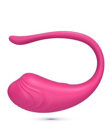 OVO VIBRATÓRIO RECARREGÁVEL COM COMANDO TAMAGO CRUSHIOUS ROSA
