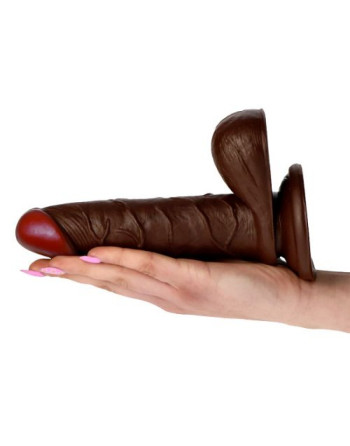 VIBRADOR REALÍSTICO REAL RAPTURE EARTH FLAVOUR 6.5'' NEGRO