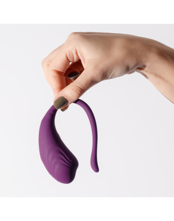 HUEVO VIBRADOR RECARGABLE CON MANDO A DISTANCIA TAMAGO CRUSHIOUS MORADO