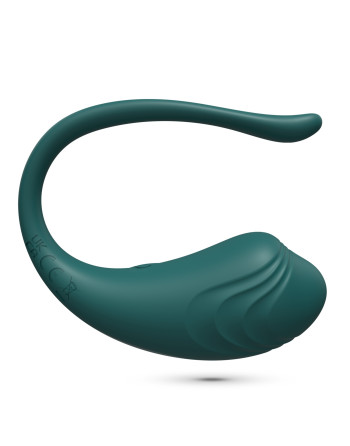 HUEVO VIBRADOR RECARGABLE CON MANDO A DISTANCIA TAMAGO CRUSHIOUS EMERALDA