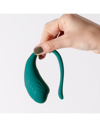 HUEVO VIBRADOR RECARGABLE CON MANDO A DISTANCIA TAMAGO CRUSHIOUS EMERALDA