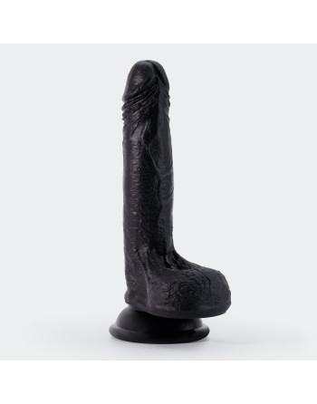 DILDO DE SILICONA LIQUIDA INVIKTUS 7 CRUSHIOUS NEGRO