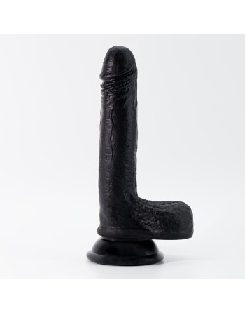 DILDO DE SILICONA LIQUIDA INVIKTUS 7 CRUSHIOUS NEGRO