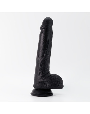 DILDO DE SILICONE LÍQUIDO INVIKTUS 8 CRUSHIOUS PRETO