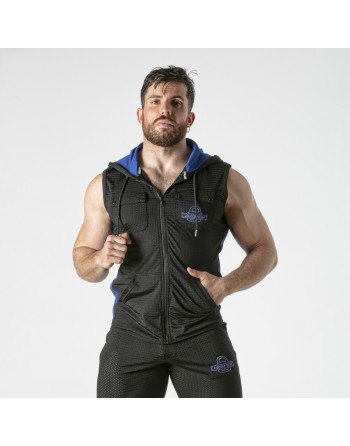 CHALECO HOODY AZUL LOCKER GEAR