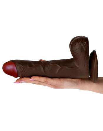 VIBRADOR REALÍSTICO REAL RAPTURE FIRE PASSION 9'' NEGRO