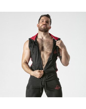 CHALECO HOODY ROJO LOCKER GEAR