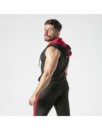 CHALECO HOODY ROJO LOCKER GEAR