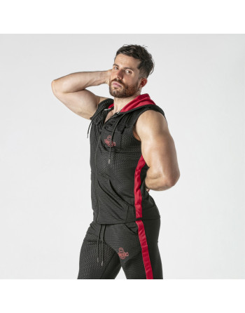 CHALECO HOODY ROJO LOCKER GEAR