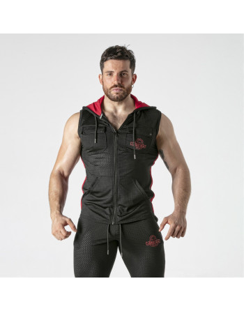 CHALECO HOODY ROJO LOCKER GEAR